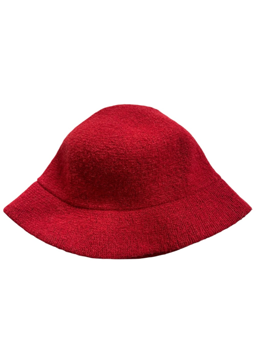 J. Crew Red Wool Cloche Hat